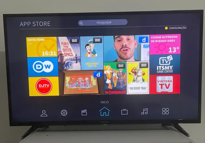 Tv Panasonic Smart 43 polegadas 