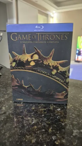 Box original Blu- Ray segunda temporada Game of Trones completo (usado)