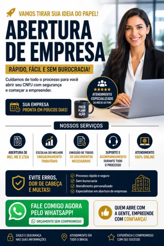 Abertura, Alteração e Baixa de empresa