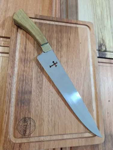 Faca em Aço Inox Full Tang 10"