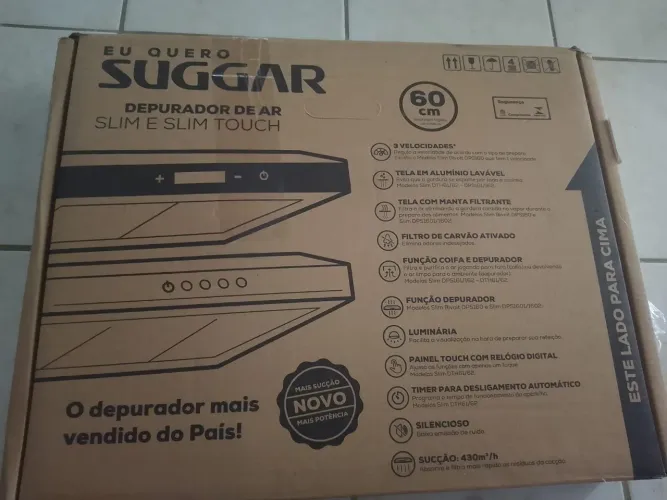 Depurador Slim<br><br><br>Novo, nunca usado na caixa por: 320,00 reai