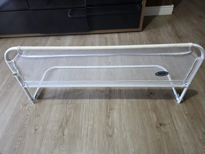 Grade Proteção Protetor Para Cama Infatil Super Luxo Tubline Cor Branco Lisa