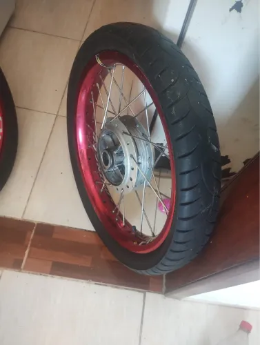 Aro Mônaco + pneu completo