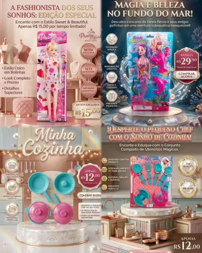 Brinquedos de promoção