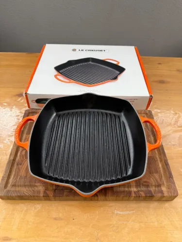 Le Creuset Original 30cm | Grelha Ferro Fundido Laranja | Oportunidade