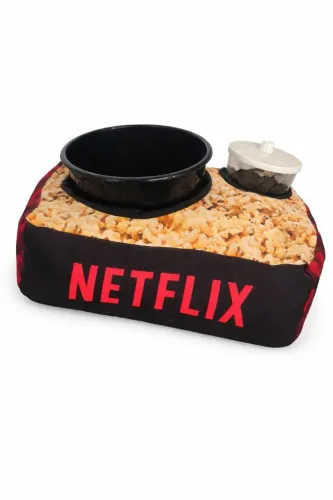 Almofada Porta Pipoca Netflix