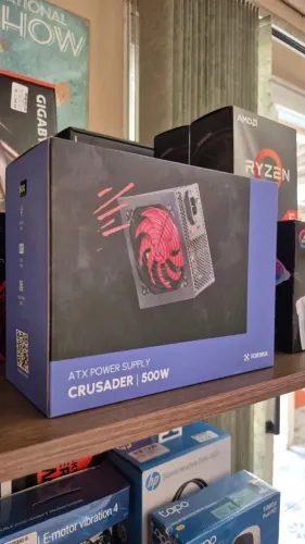 Fonte nova, lacrada, com garantia! Gamer Crusader 500W!
