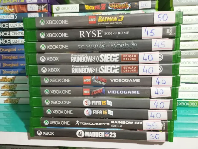 Jogos Mídia Física para Xbox One - Faço OLXPAY