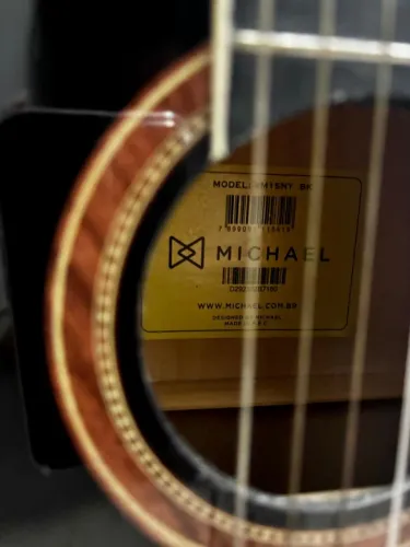 Violão Michael VM15NY ? Nylon, Preto