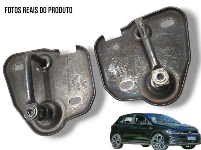 Batente Fechadura Capô Vw/polo 2024 3v0 823 185 A Original 
