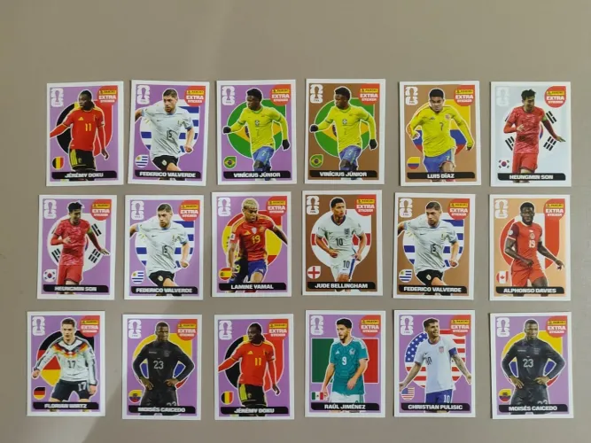 Figurinhas legends 2026
