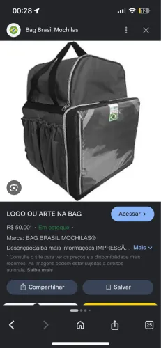Vende se beg cor preta menos de 15 dias de uso 
