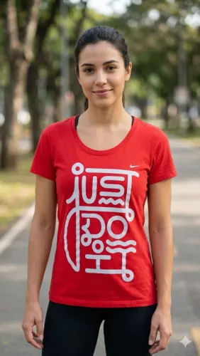 NIKE T-SHIRT MALHA TAM M (44) 55,00<br>ALTURA 66CM<br>LARGURA 52CM<br>OMBRO 42CM