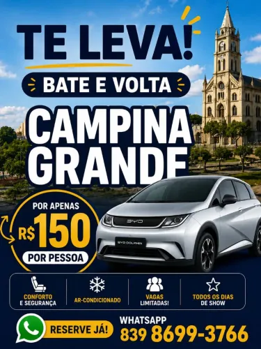 Bate e volta parque do povo