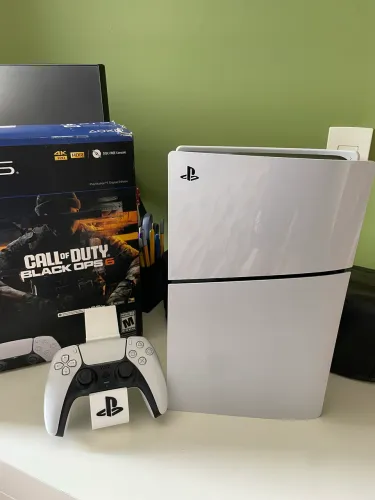PS5 Slim Digital Completo | Caixa Original | Excelente Estado