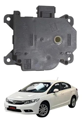 Motor Atuador Caixa Ar Condicionado Civic 2013 2014 A 2016 Preto