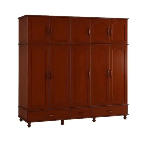 Guarda roupa colonial mogno
