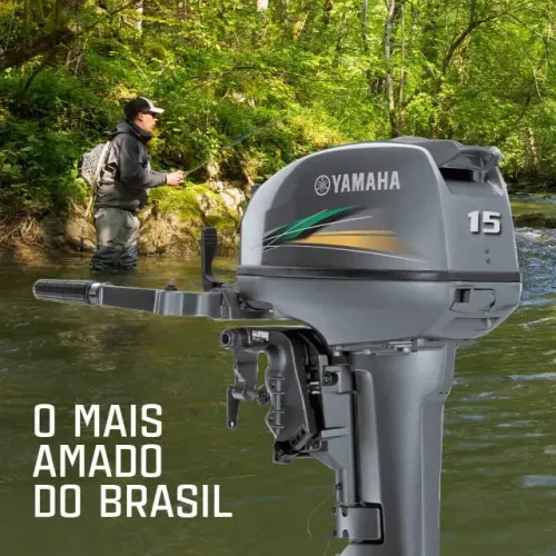 Motor Yamaha 15HP  GMHS 2T - Motor de Popa 