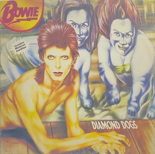 Colecionável David Bowie - Diamond Dogs | LP Vinil Nacional 1990 