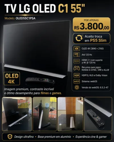 LG OLED C1 55? 4K 120Hz