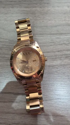 Relogio Armani cor rose