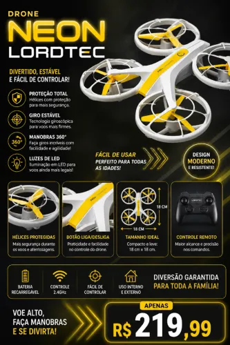 DRONE NEON LORDTEC