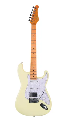 Guitarra Seizi Fun Vintage Budokan HSS - RM - Vintage White/ Pearl White PG