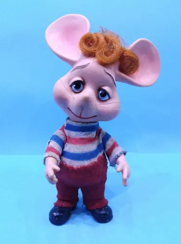 Boneco Antigo Anos 60 Topo Gigio