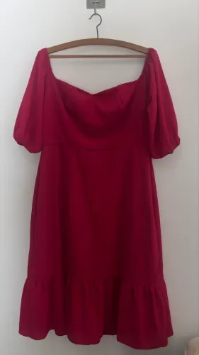 Vestido rosa ciganinha G