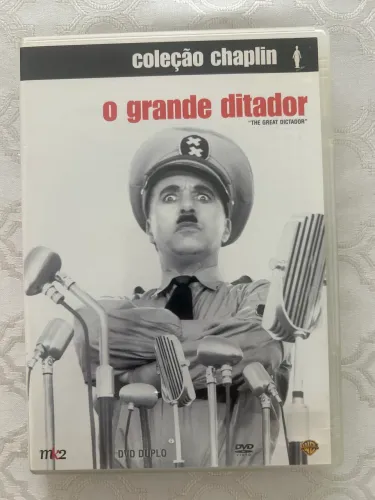 Dvd - O Grande Ditador - Charles Chaplin - Disco Duplo - Extras