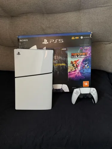 ps5 slim - 1tb - até 21x no cartão