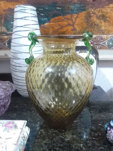 Vaso em vidro murano