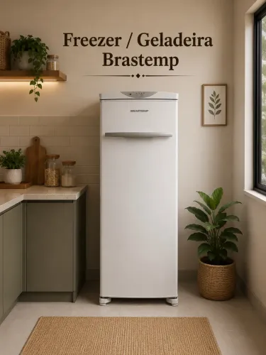 Freezer ou geladeira Brastemp