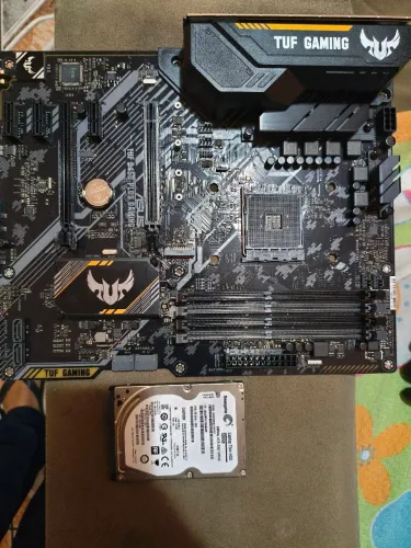 Kit placa mãe Asus + HD + SD card