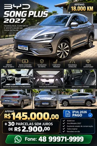 BYD Song Plus 1.5 16V Aut. (hibrido) 2027