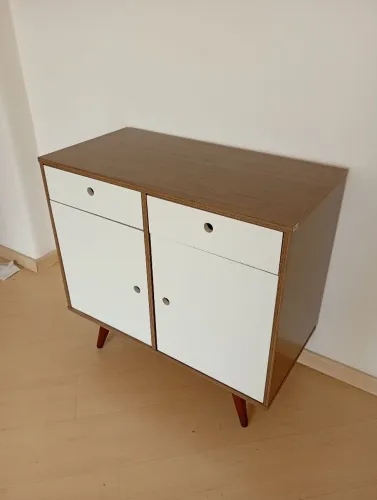 Aparador Buffet Retrô 90 Olivar - 80cm x 41cm