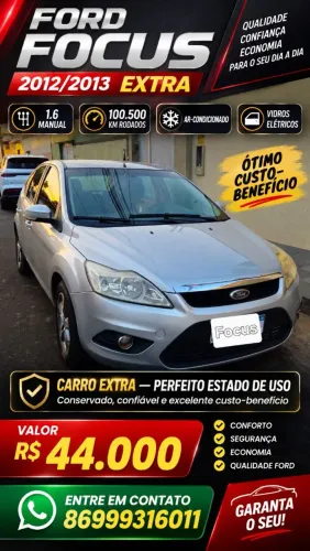 Ford Focus 1.6 S/se/se Plus Flex 8v/16v 5P 2013