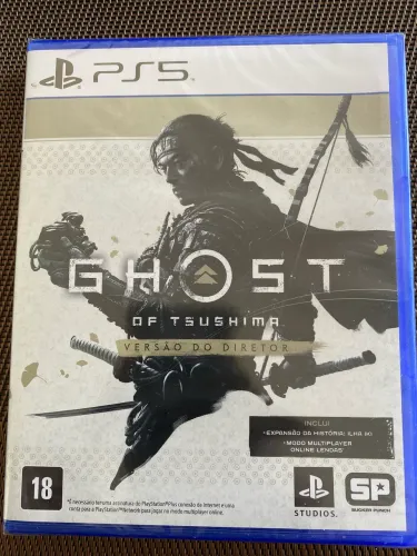 Ghost of Tsushima versão do diretor lacrado/novo