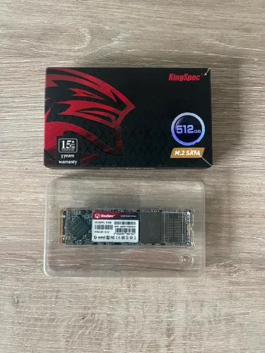 Memória Ssd M2 512 gb kingspec