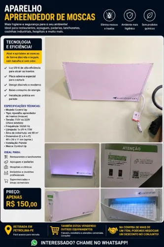 Aparelho Mata mosca