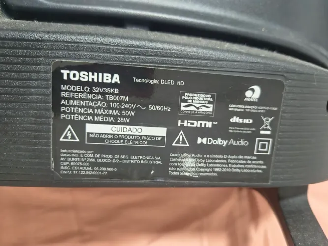 TV TOSHIBA 32'