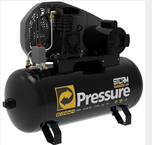Compressor de Ar Pressure Storm 300 100L Novo! 