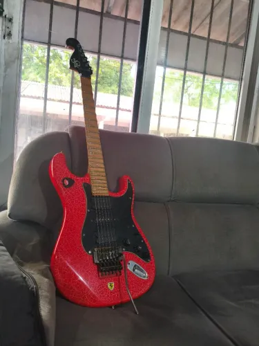 Guitarra Tagima JA 2 edição especial escalopada ponte gotoh captadores dimazio