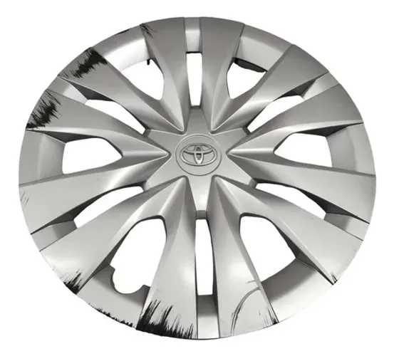 Calota Original Toyota Yaris 2024 Riscos 426020d370 Cinza