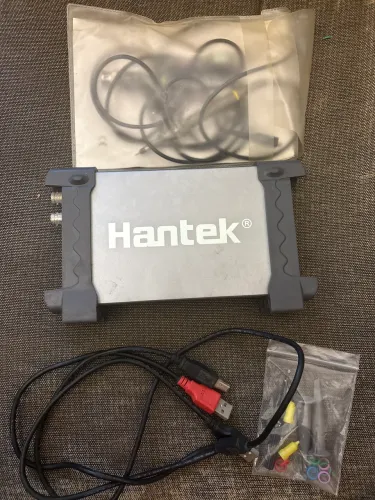 Osciloscio Digital Profissional Hantek 6022BE Completo