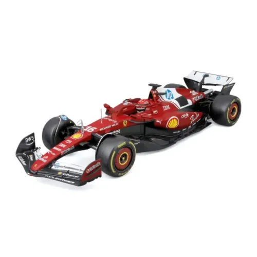 MINIATURA DE CARRO BURAGO 1:18 F1 FORMULARACING FERRARI SF-25 2025 (18-16816)