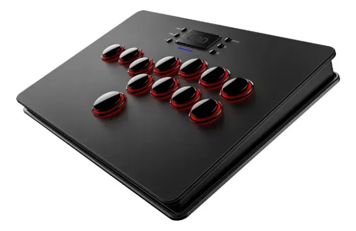 Controle Arcade QRD Maestro S3 Sem Fio PS4 PS3 Switch PC Preto