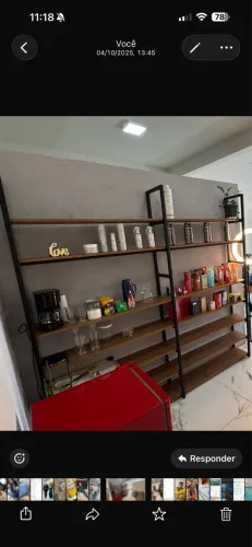 Prateleira industrial mdf