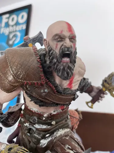 Kratos - God Of War - Impressão 3D - 25 cm