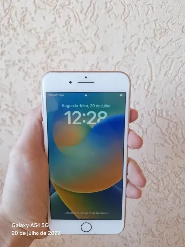 iPhone 8 Plus 64GB Rosé Gold | Tudo Funcionando | Excelente Estado | iCloud Livre